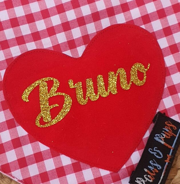 Heart Name Bandana