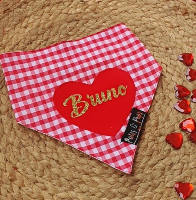 Heart Name Bandana