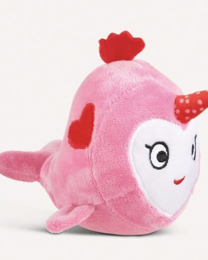 Narwahl Fish Plush Squeaker Toy
