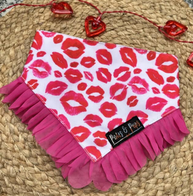 Pink Lips Bandana