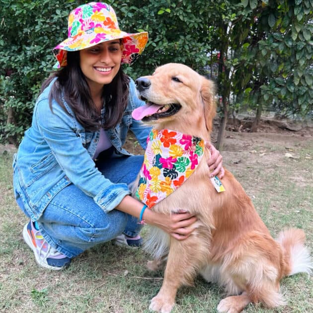 Floral Bucket Hat & Bandana
