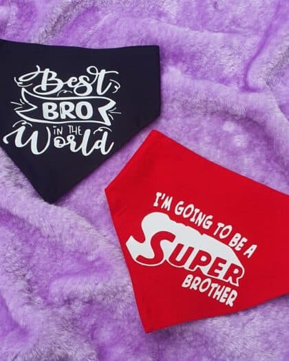 Best Bro in the World/I am going to be a Super Brother Bandana