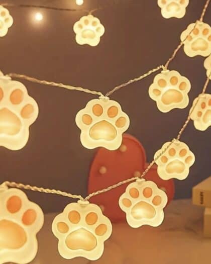 Paw Shape Decor LED String Light