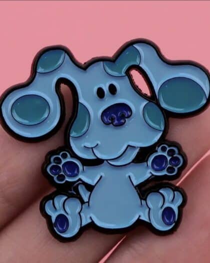 Cute Cartoon Dog Enamel Brooch