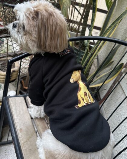 Black Cozy Sweatshirt for dogs