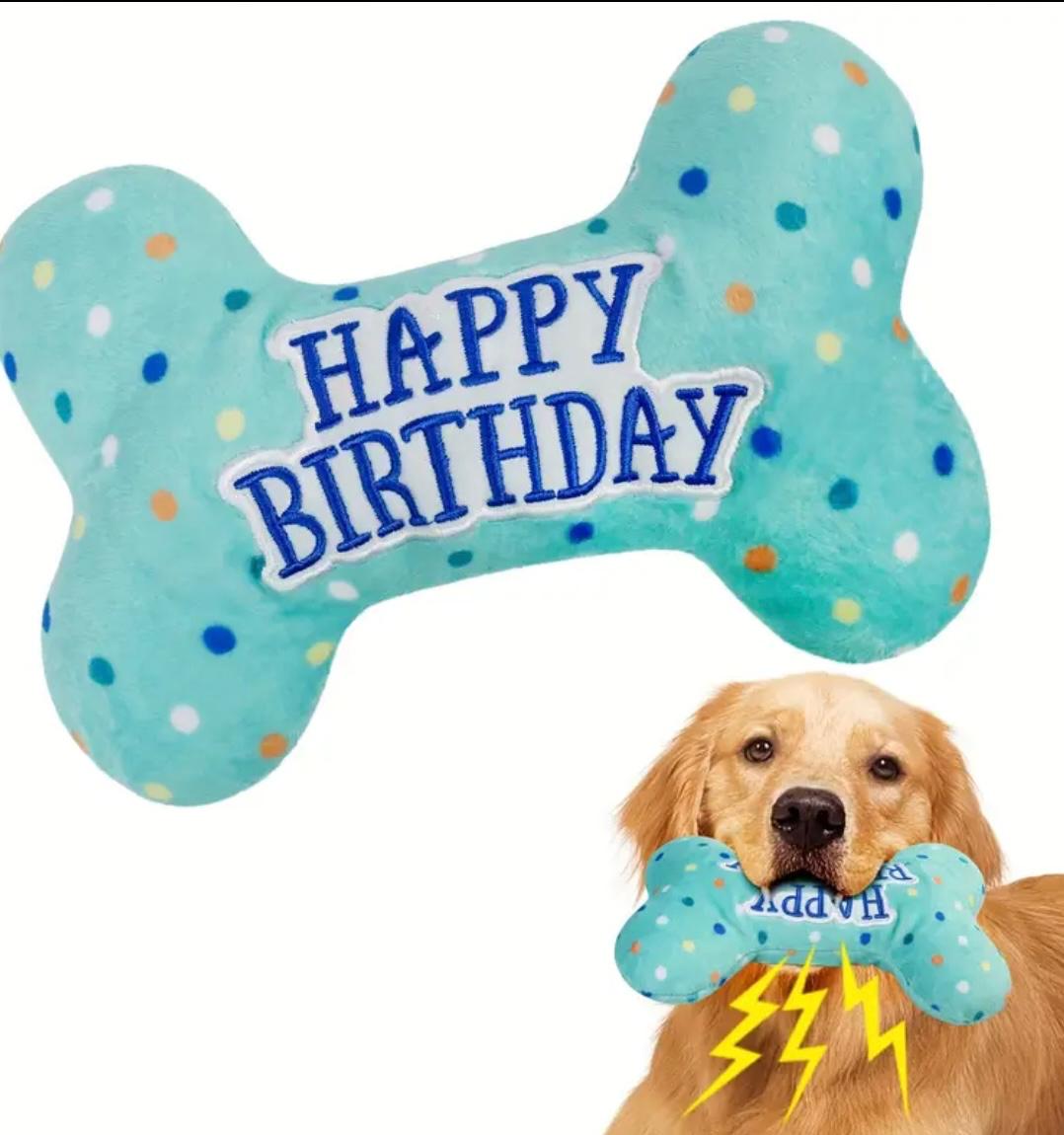 Dog Happy Birthday Bone Toy Dog Happy Birthday Bone Toy - Image 5